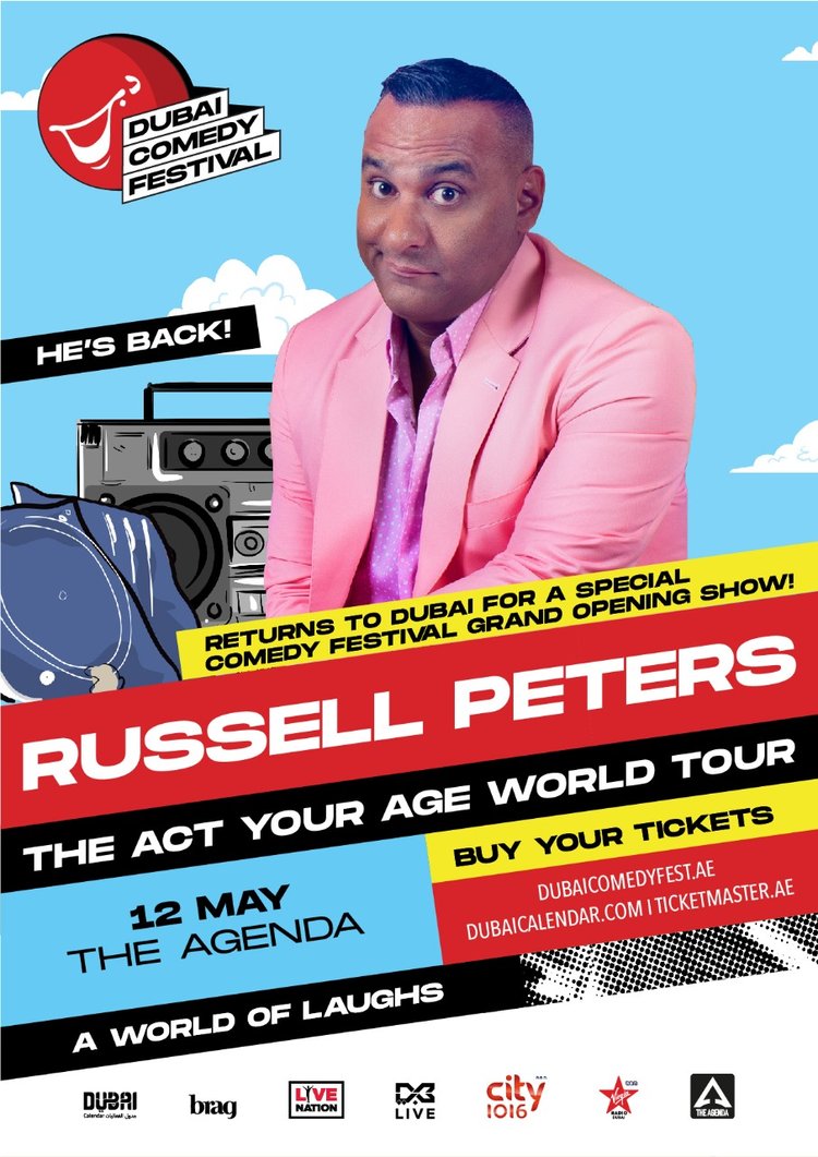 russell peter tour