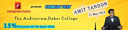FacingLites Events presents Comedy Fest: Amit Tandon Live in Dubai