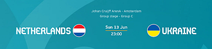 Euro 2020: Netherlands vs Ukraine