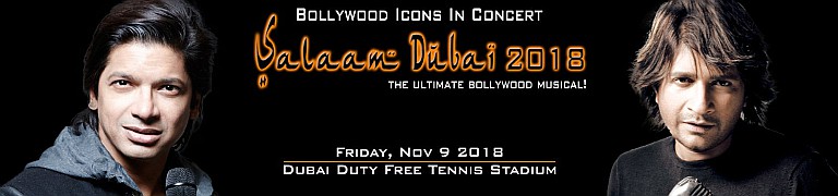 Salaam Dubai 2018 - Shaan & KK Live in Concert