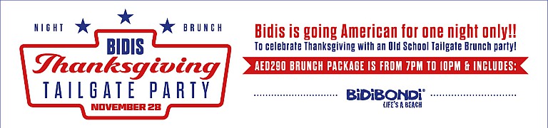 Bidis Thanksgiving Tailgate Party Brunch 2019