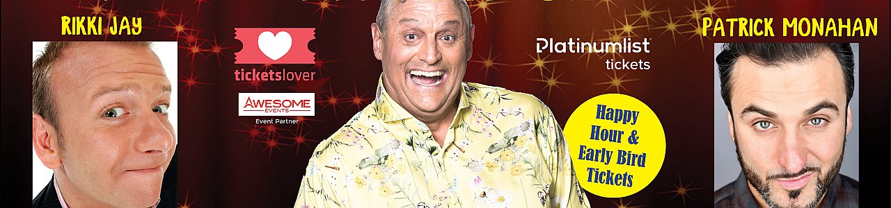 The Big Fish Comedy Tour Presents Barry Hilton, Patrick Monahan and Rikki Jay - POSTPONED