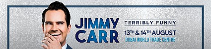 Jimmy Carr: Terribly Funny Live in Dubai - EXTRA SHOW ADDED