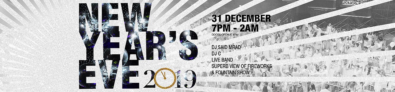 Dubai Opera New Year's Eve 2019 Black & White Party