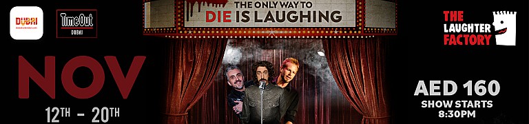 The Laughter Factory’s 'The Only Way to Die, Is Laughing!’ Tour Nov 2020