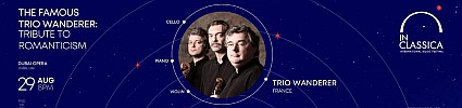 InClassica International Music Festival: The Famous Trio Wanderer: Tribute To Romanticism