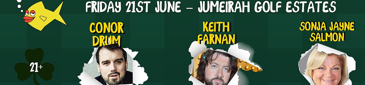 Big Fish Comedy w/ Keith Farnan, Conor Drum & Sonja-Jayne Salmon