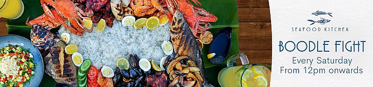 Seafood Kitchen Boodle Fight