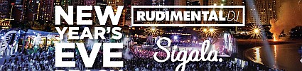 NYE Beach Festival w/ Rudimental (DJ Set) & Sigala