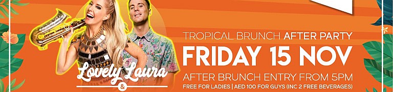 Tropical Brunch After Party with Lovely Laura & Ben Santiago