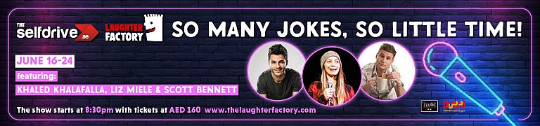 The Selfdrive Laughter Factory’s 'So Many Jokes, so Little Time!' Tour Jun 2023