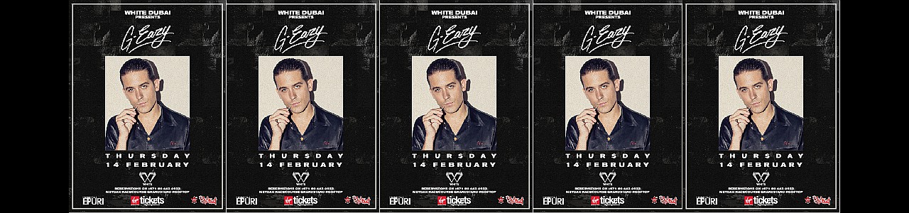 WHITE Dubai feat. G-Eazy - RedFestDXB's Official After-Party