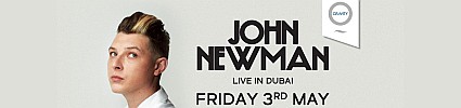 Zero Gravity: John Newman Live in Dubai