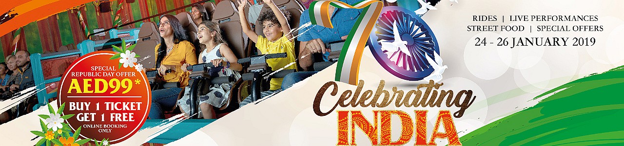 Bollywood Parks™ Dubai Indian Republic Day Offer