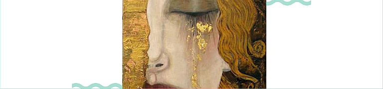 Paint & Grape - Golden Tears by Klimt