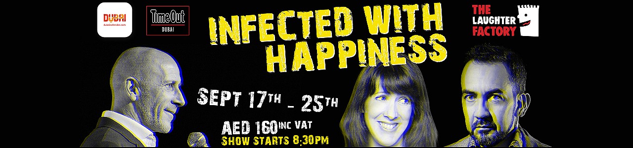 The Laughter Factory's ‘Infected with Happiness’ Tour Sep 2020