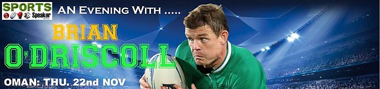 An Afternoon with Brian O'Driscoll