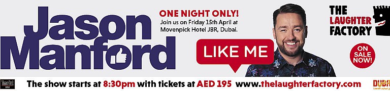 Jason Manford 'Like Me' Tour Live in Dubai 2022